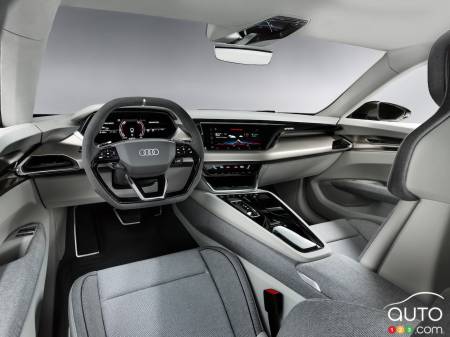 Audi e-tron GT concept, interior
